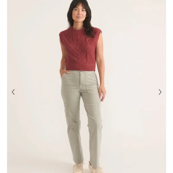 Marine Layer Brooke Sweater Vest Size Large - Picture 5 of 11